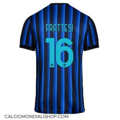 Maglie da calcio Inter Milan Davide Frattesi #16 Prima Maglia 2025-26 Manica Corta Maglie da calcio Inter Milan Davide Frattesi #16 Prima Maglia 2025-26 Manica Corta